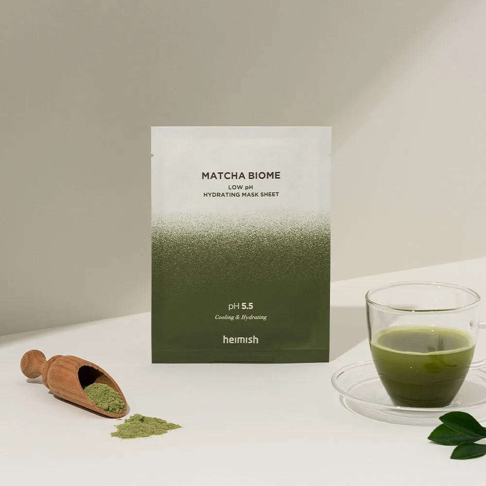 Matcha Biome Low pH Hydrating Mask Sheet Set [5 Masks]