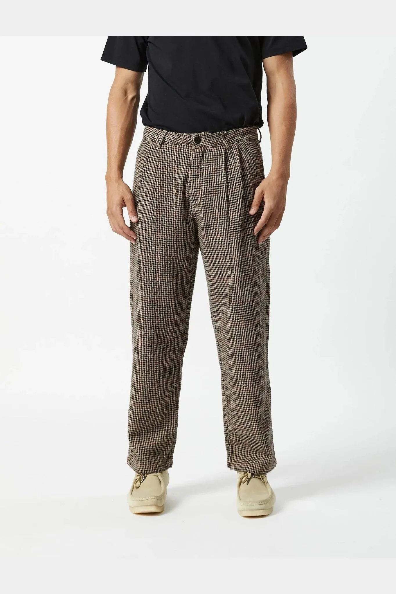 Mr simple brooklyn pant- houndstooth