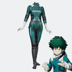 My Hero Academia Deku 3D printing bodysuit cosplay costume