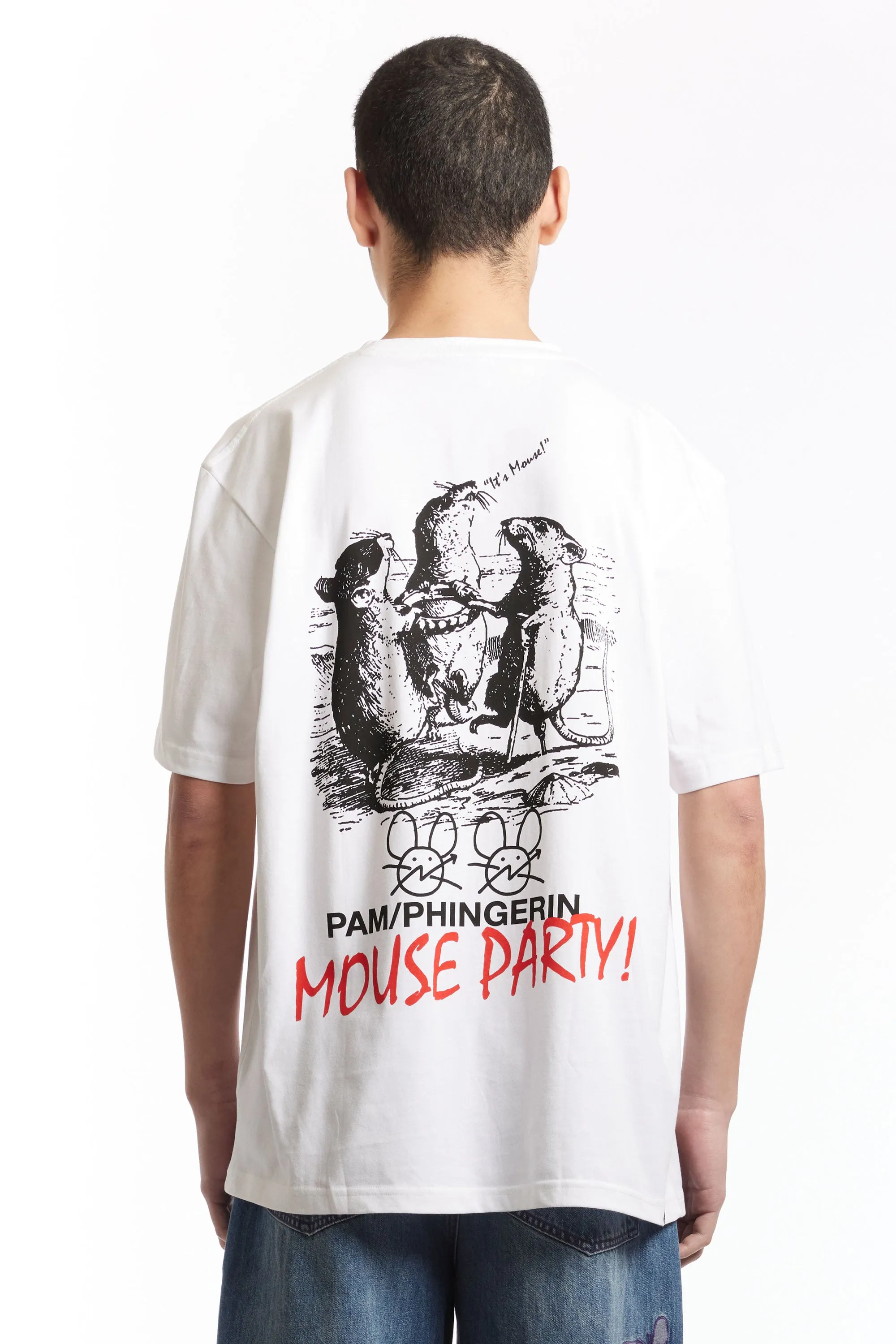 P.A.M. X PHINGERIN MOUSE PARTY SS TEE