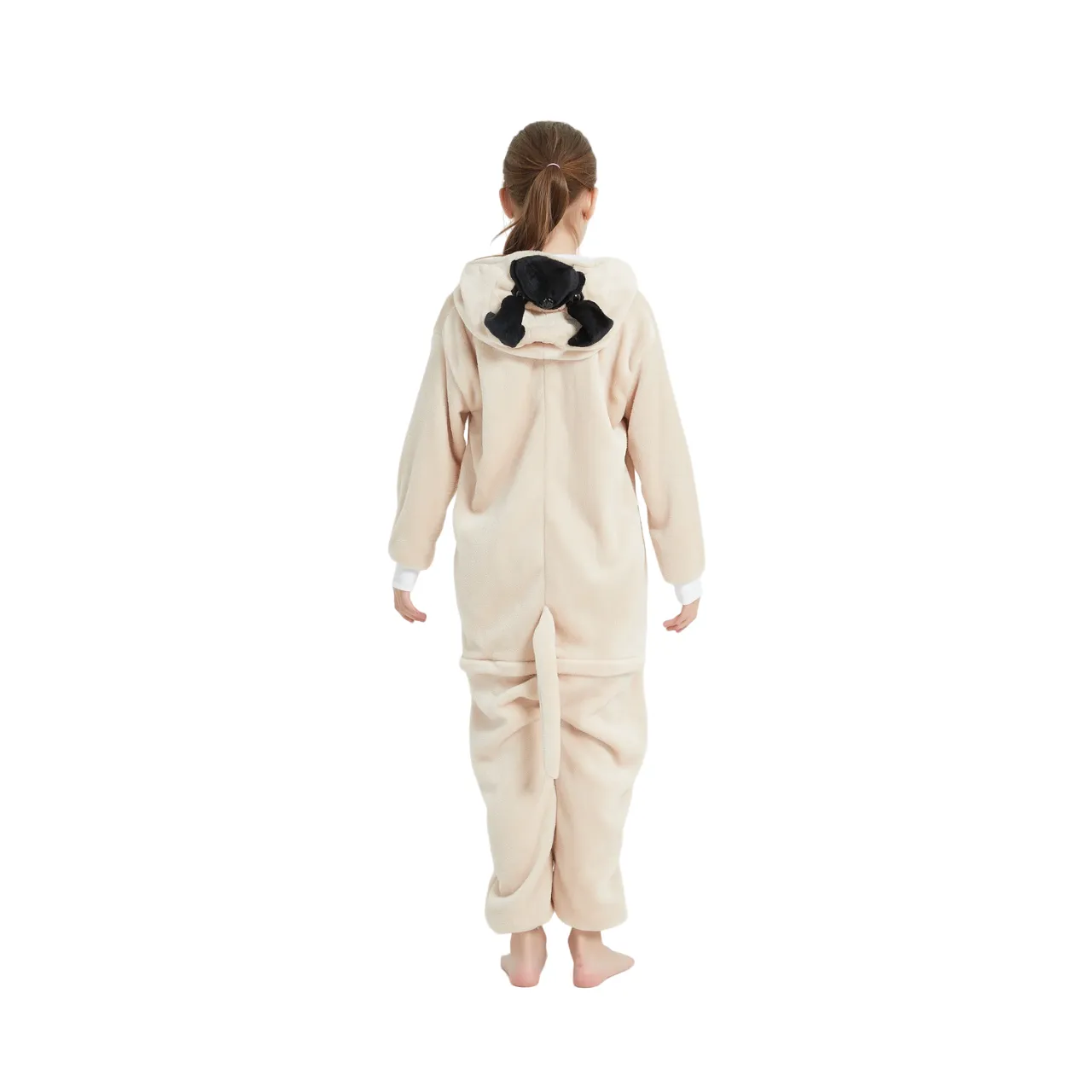 Realistic Pug Dog Kids Onesie