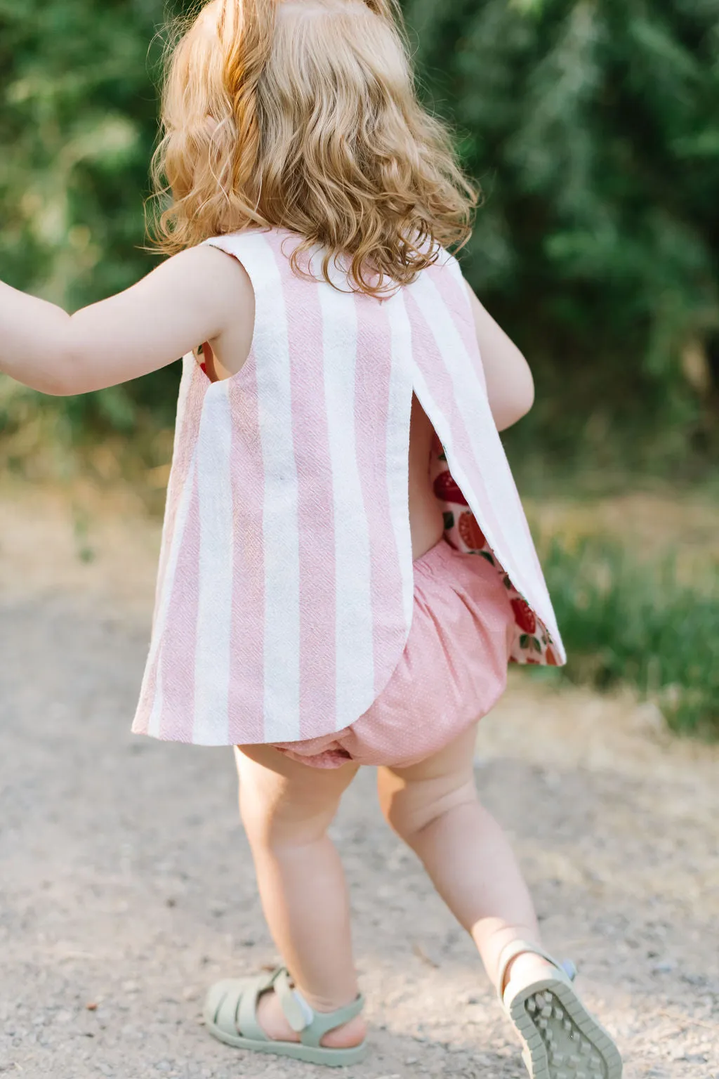 Reversible Tulip Tunic in Honeycrisp