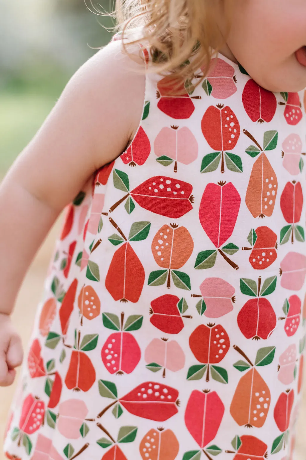 Reversible Tulip Tunic in Honeycrisp