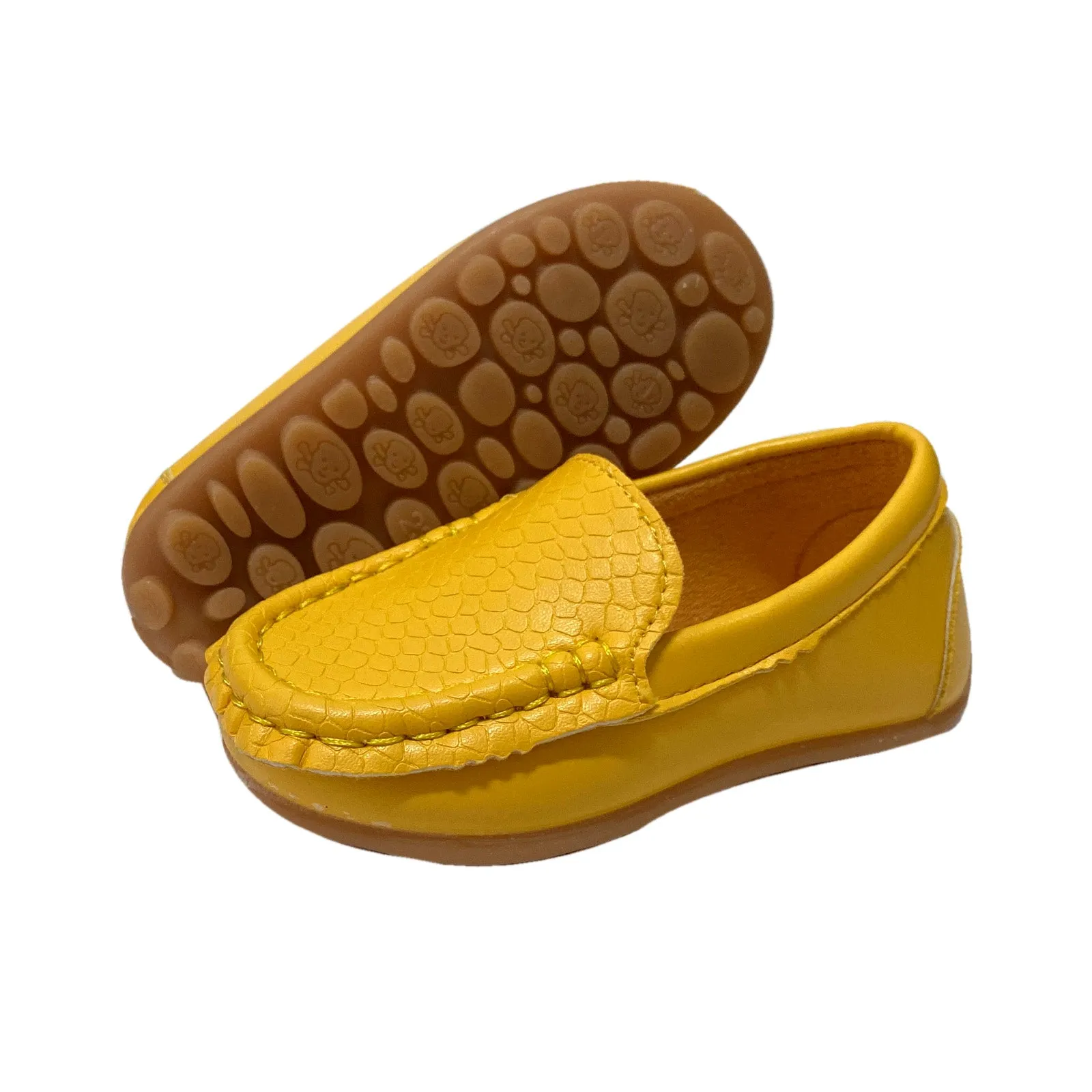 S168 Moccasin Softee Yellow EU21-30