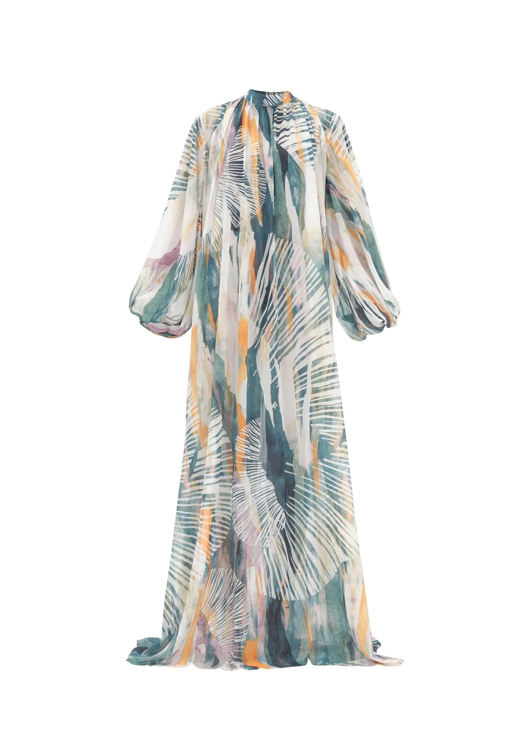 Sade Cover-up Abstract Bark Dress