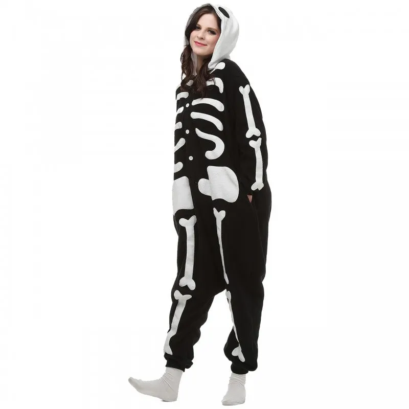 Skeleton Adult Onesie