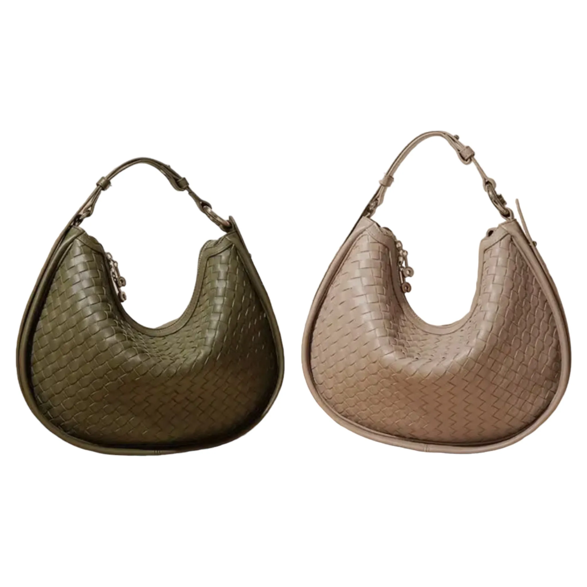 The EARTHA Woven Circle Bag