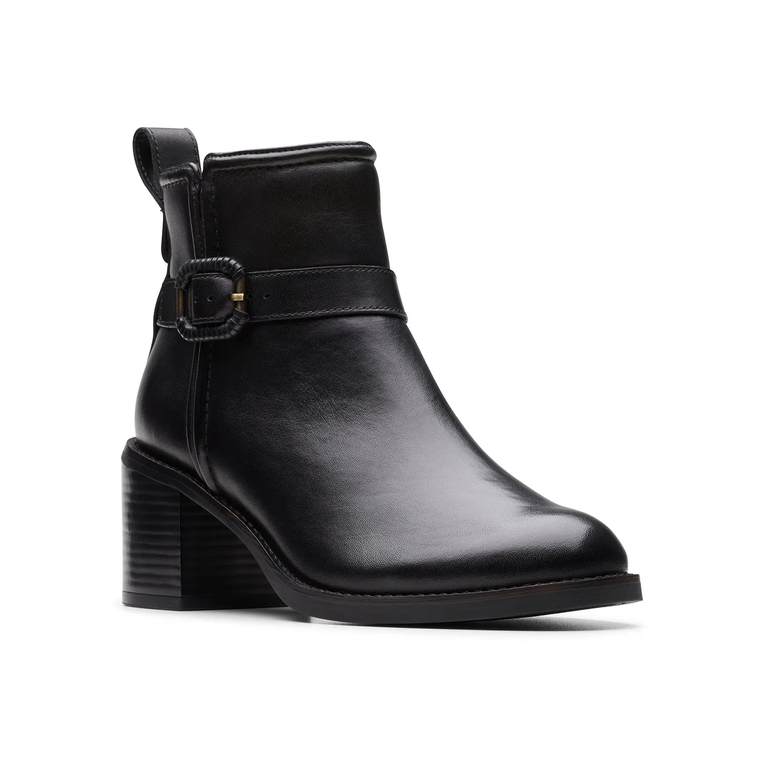 Womens - Chamberly Trim Black Leather