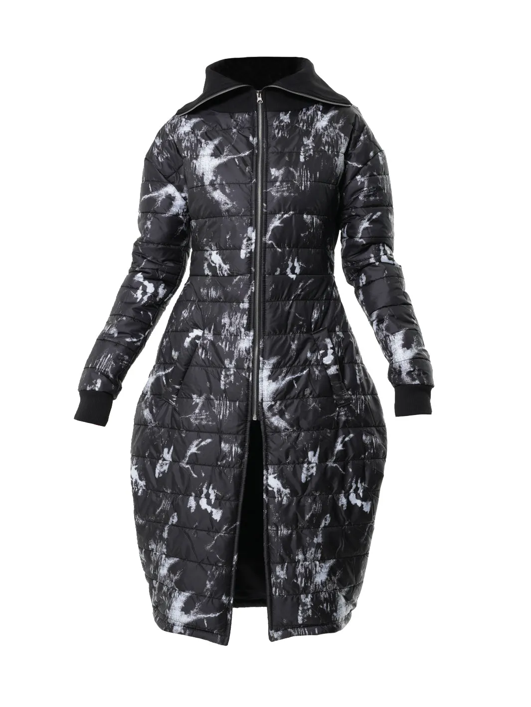 Womens Long Puffer Coat